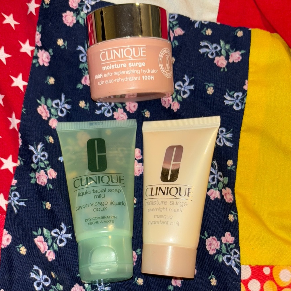 Clinique Pink and Green Moisturizer Skincare